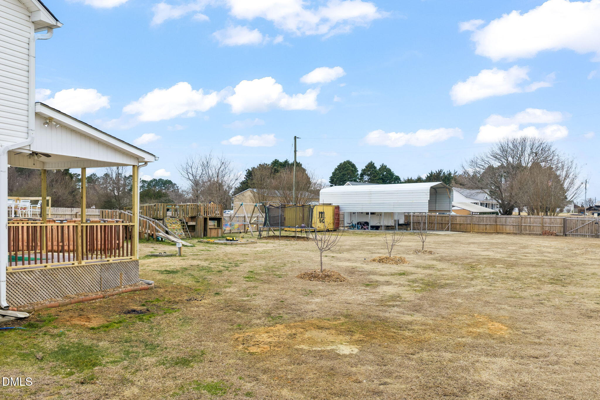 16 Saddle Ridge Drive Willow Spring, NC 27592 - Photo 47 of 57 a view of a house with a yard