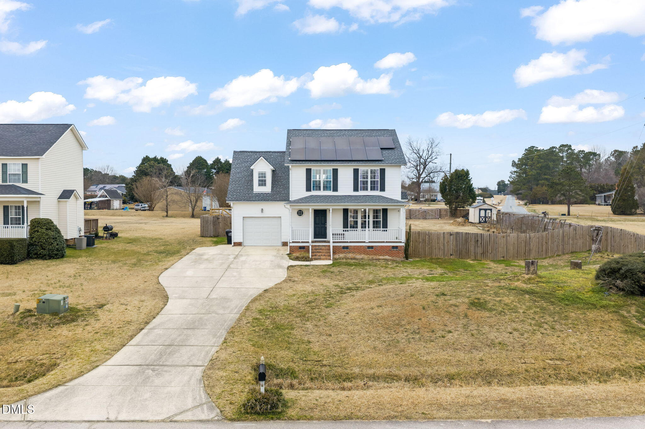 16 Saddle Ridge Drive Willow Spring, NC 27592 - Photo 54 of 57 a view of a house with a yard