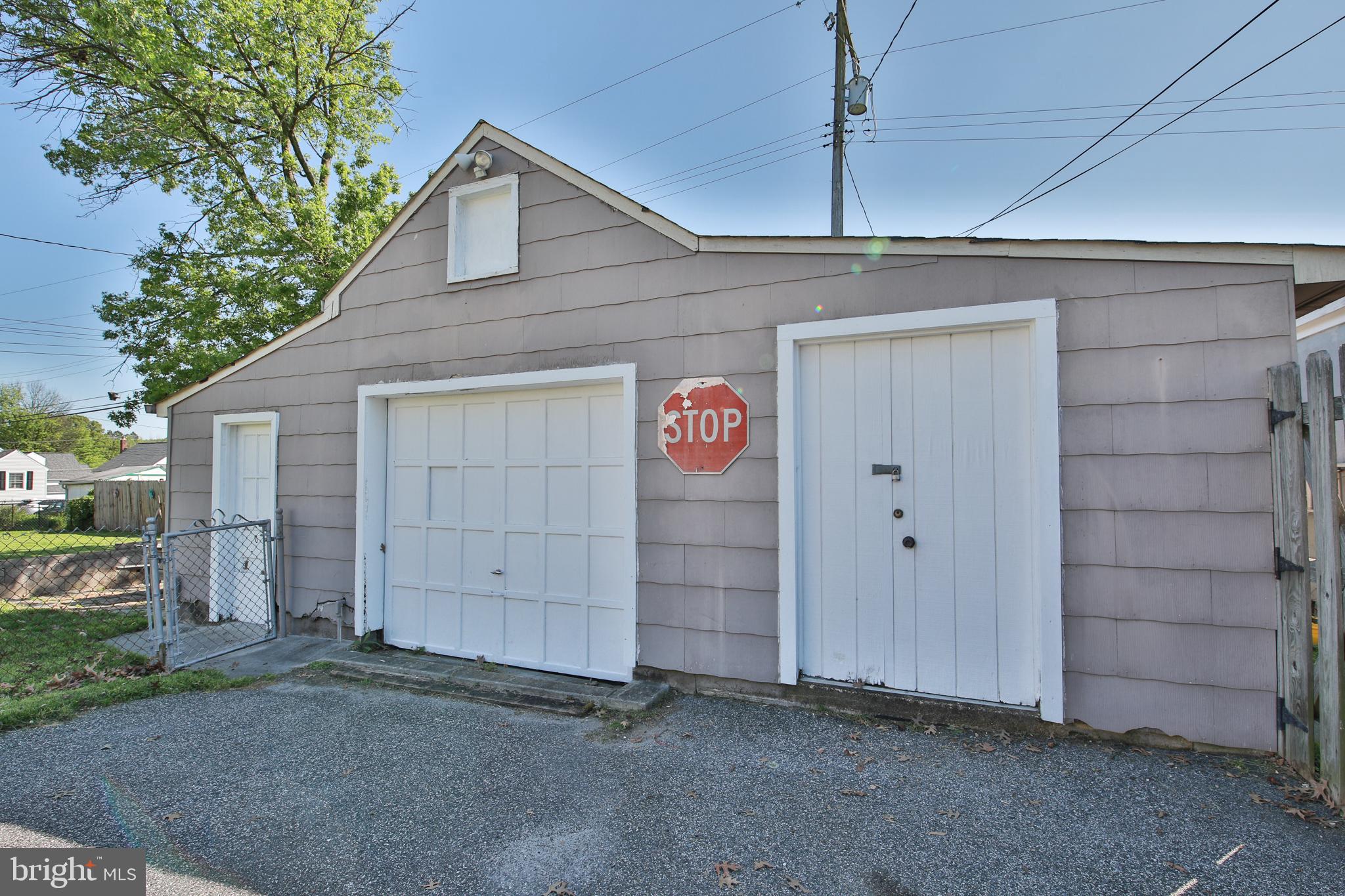 3217 Acton Road Baltimore, MD 21234 - Photo 40 of 45 Detached garage with two storage areas