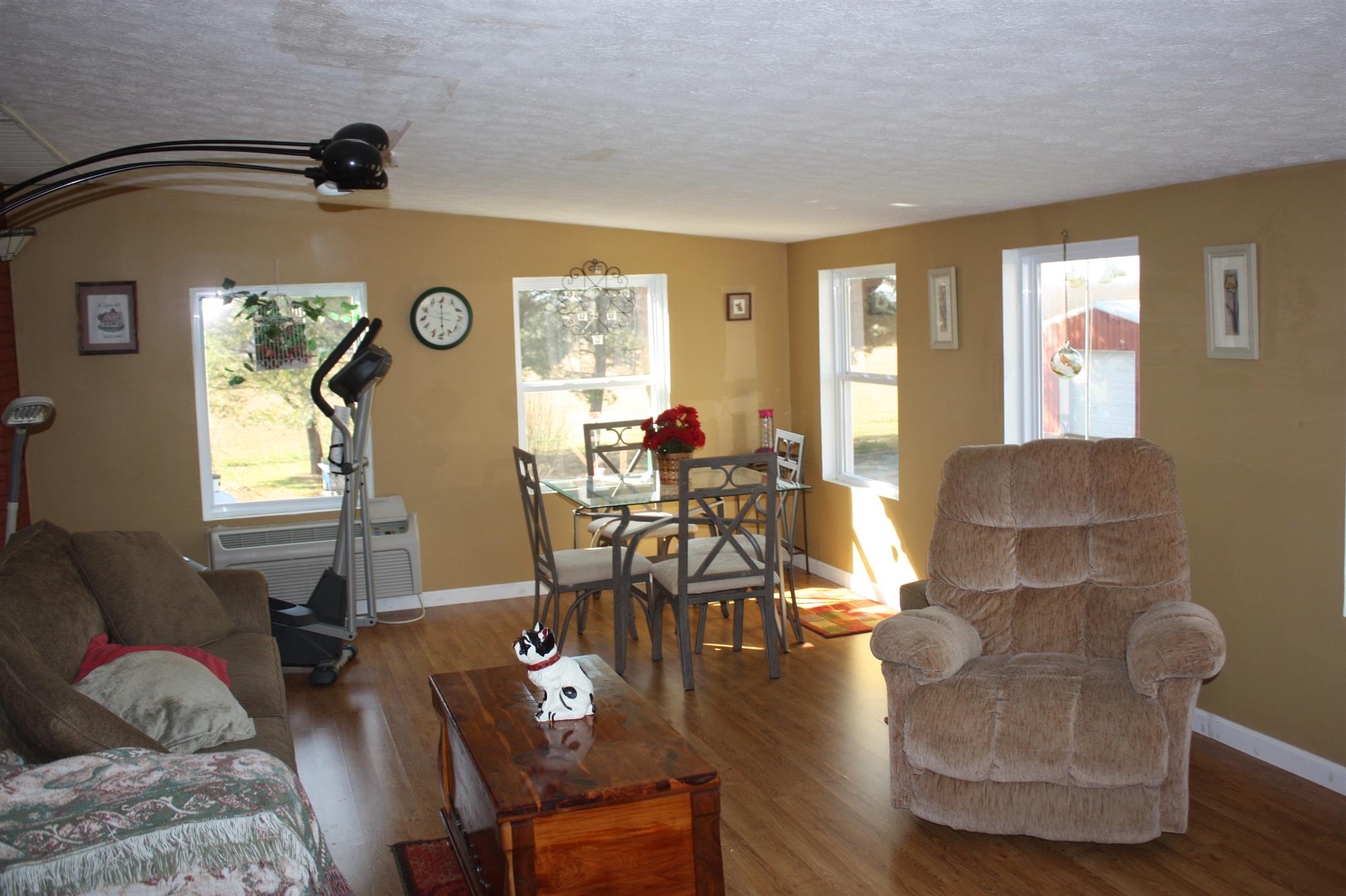 2756 Mt Zion Road Morrison, TN 37357 - Photo 15 of 30 a living room with fireplace furniture and a large window