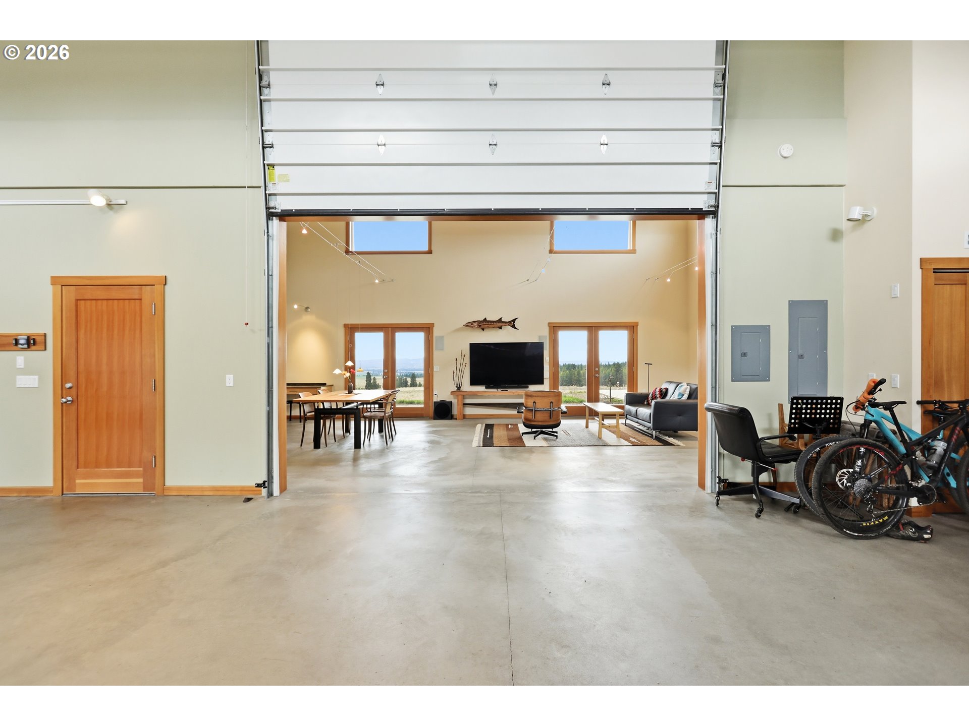505 Knight Road Goldendale, WA 98620 - Photo 43 of 48 a living room with furniture and a fireplace