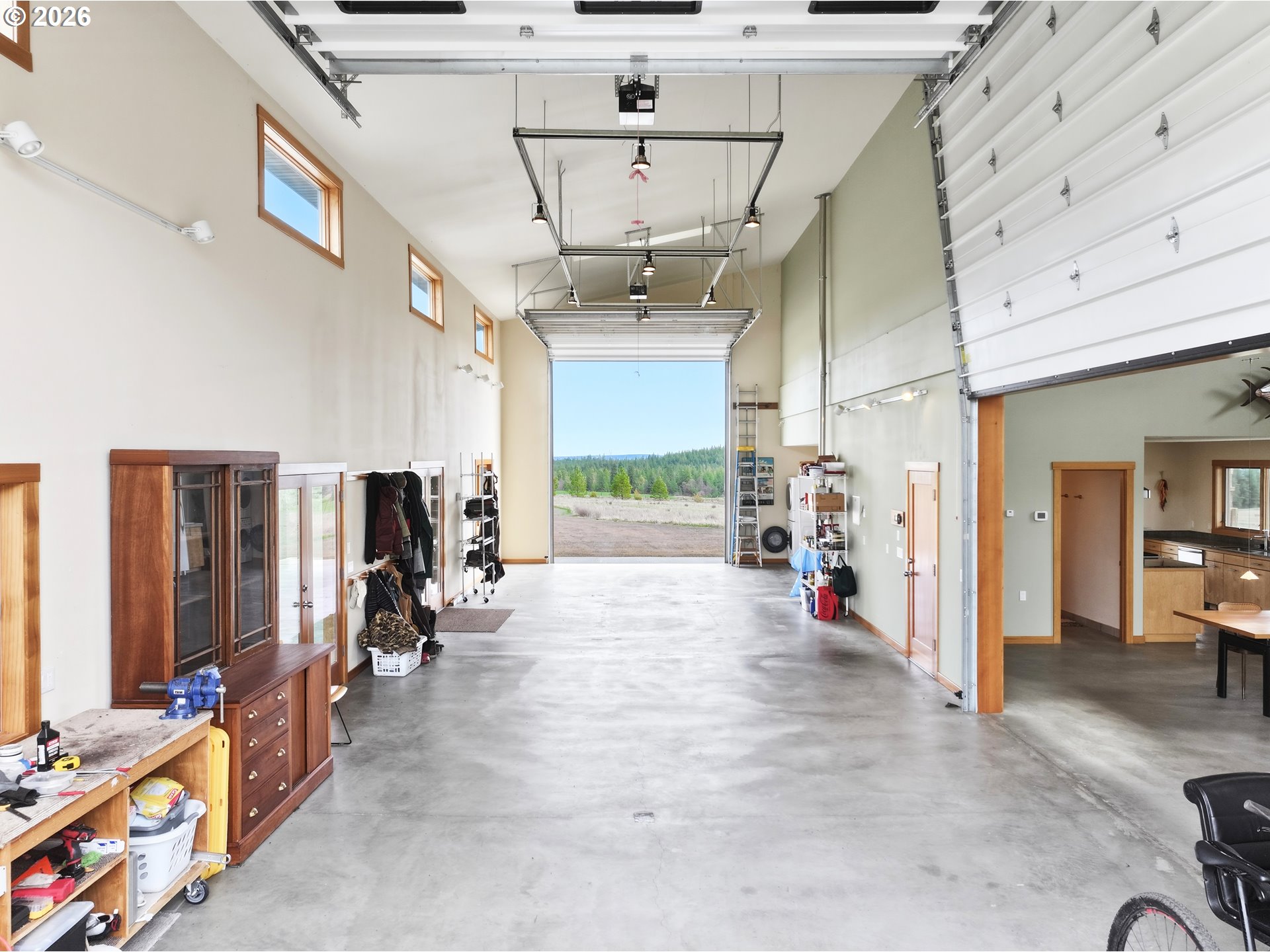 505 Knight Road Goldendale, WA 98620 - Photo 44 of 48 a view of a livingroom with gym equipment