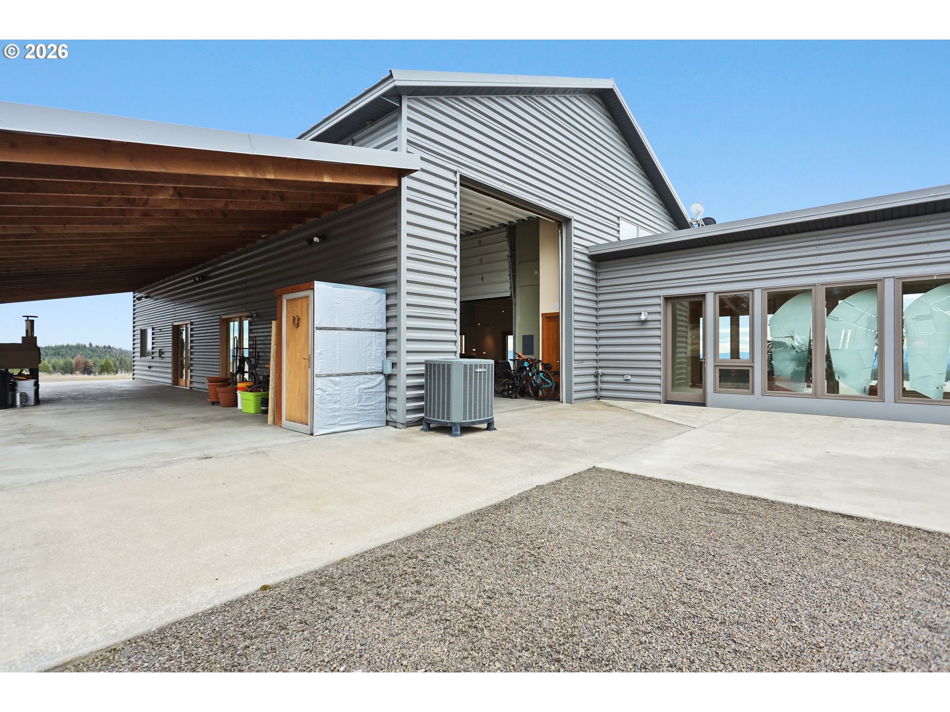 505 Knight Road Goldendale, WA 98620 - Photo 45 of 48 a view of a house with a garage
