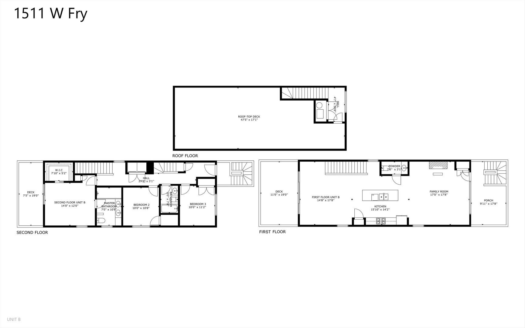 1511 West Fry Street, Unit B Chicago, IL 60642 - Photo 5 of 5 a picture of a bench in a