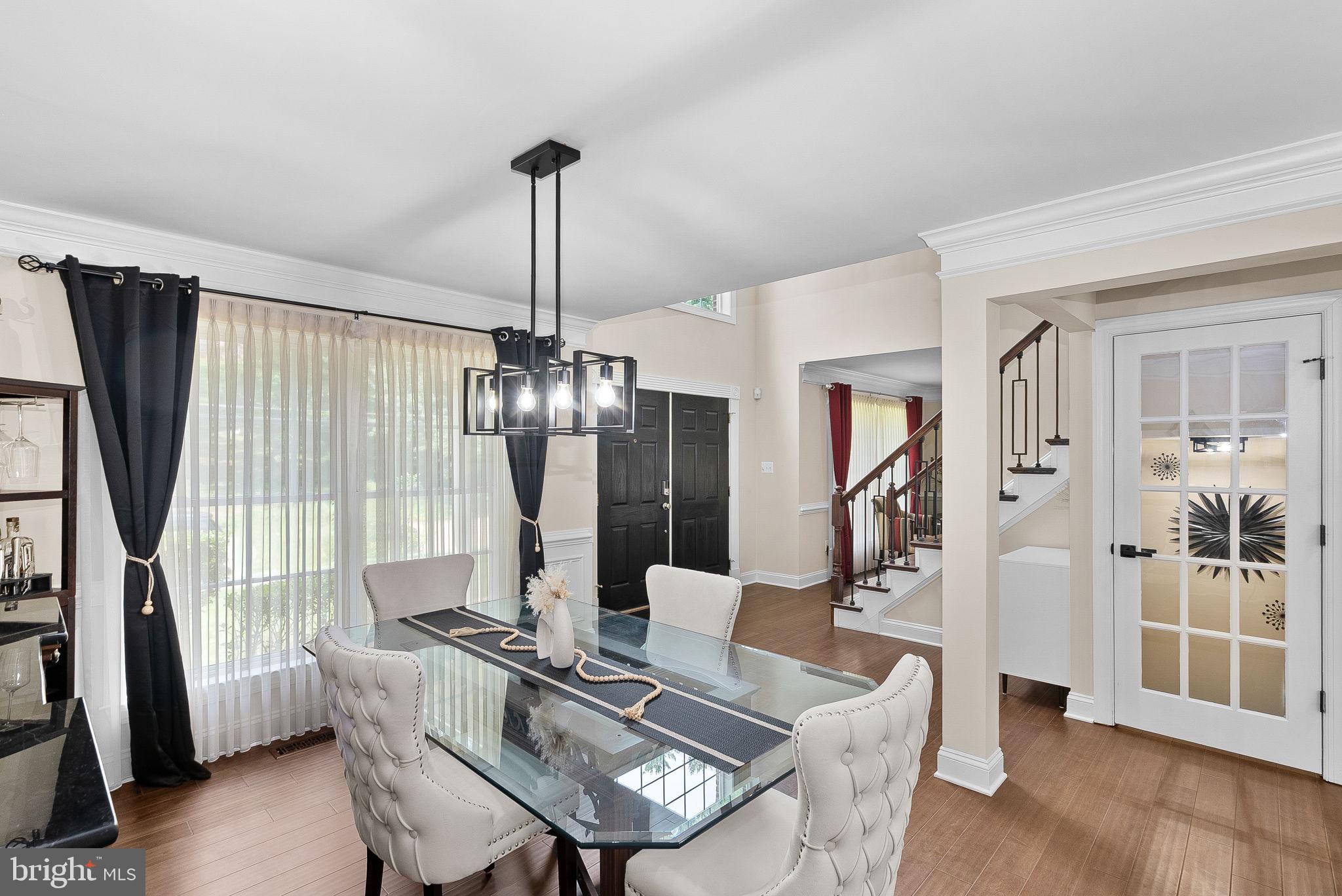 7214 Calamo Street Springfield, VA 22150 - Photo 17 of 77 Dining room and French doors