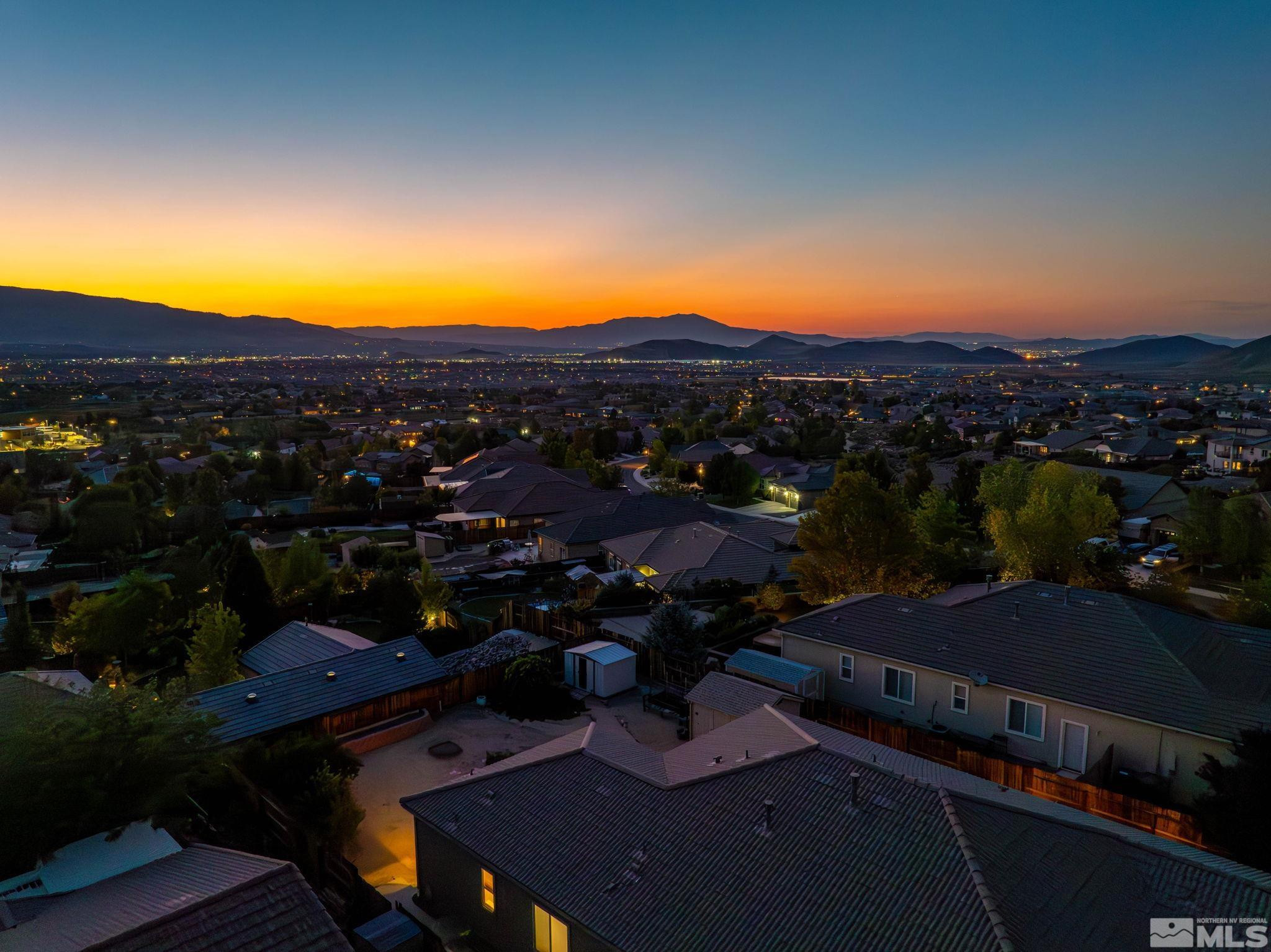 10295 Cavalry Circle Reno, NV 89521 - Photo 5 of 40 a view of city and a patio