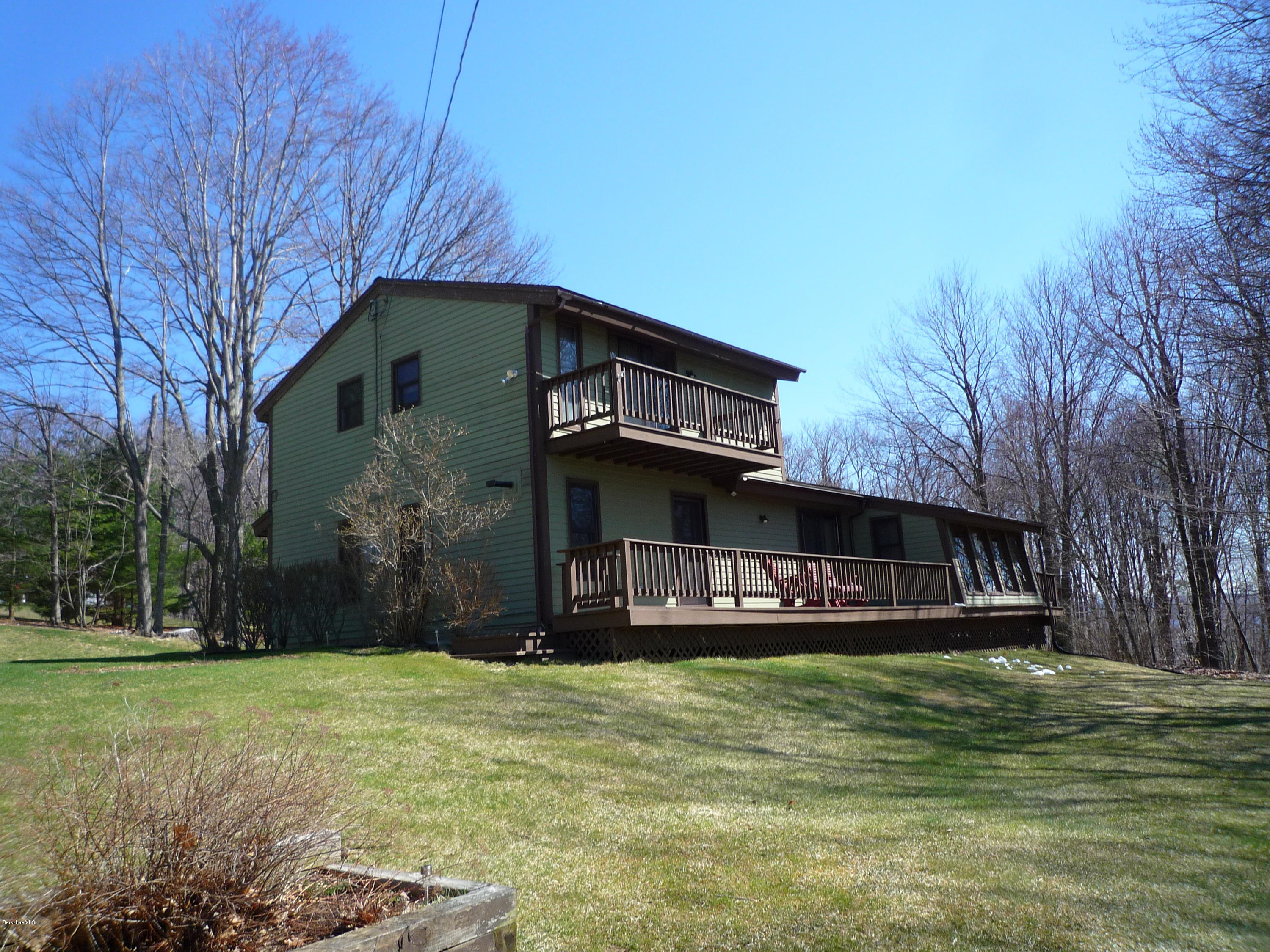 132 Curran Road Cheshire, MA 01225 - Photo 3 of 22 Rear view of home
