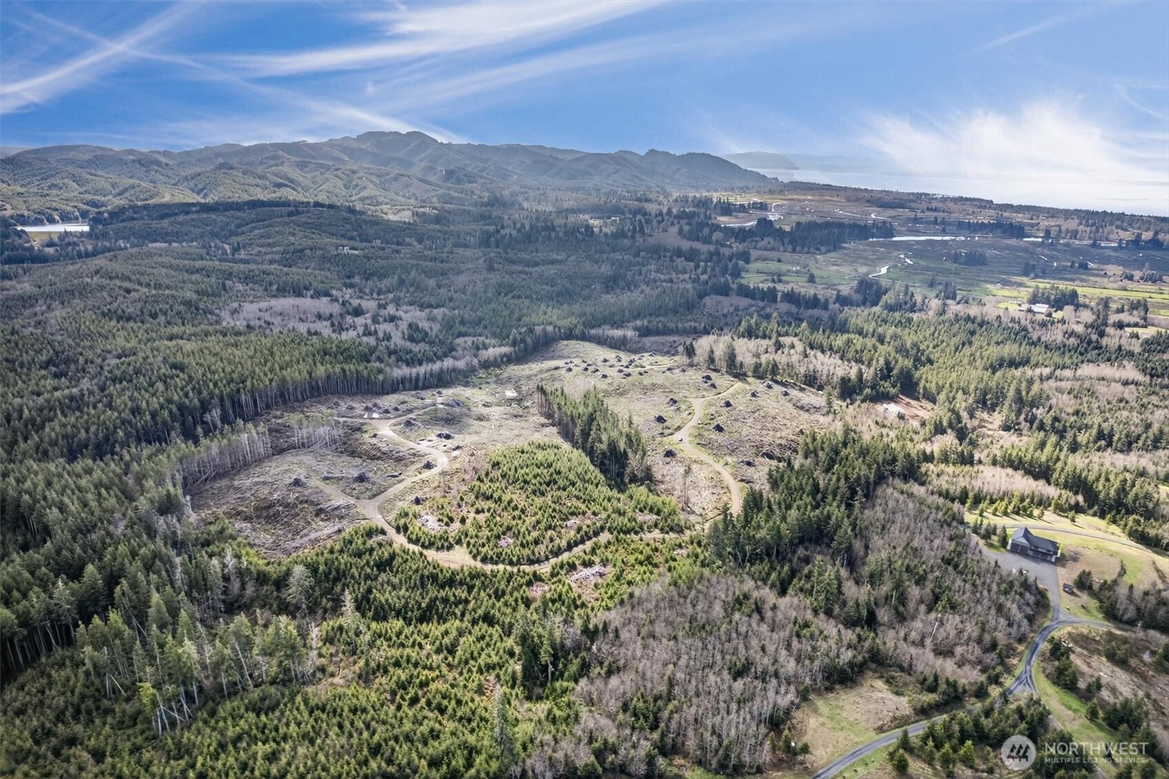 0 Luttrell Lane Long Beach, WA 98631 - Photo 13 of 13 a view of a mountain with a field