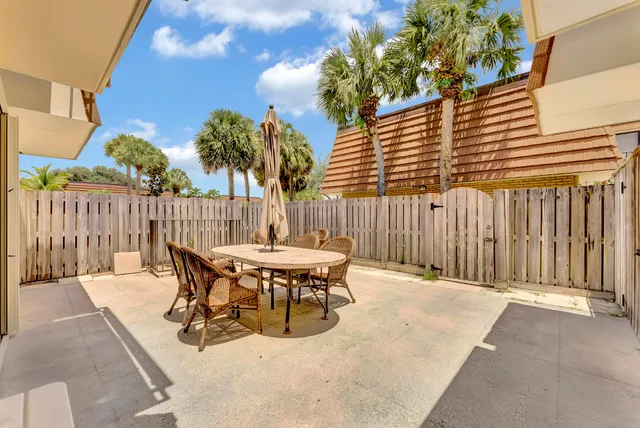 an aerial view of a house with garden