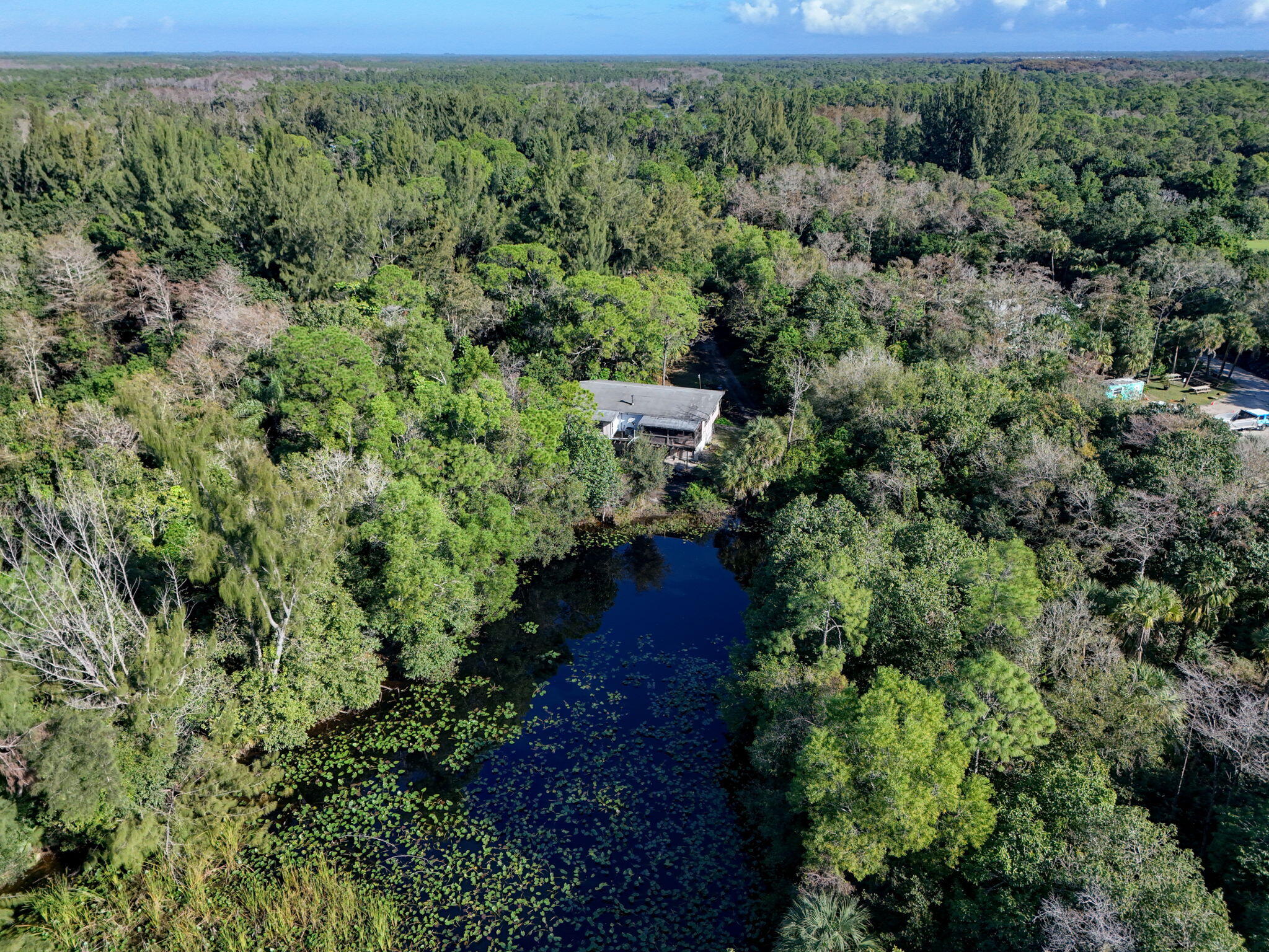9620 171st Street North Jupiter, FL 33478 - Photo 11 of 23 an aerial view of a forest with houses