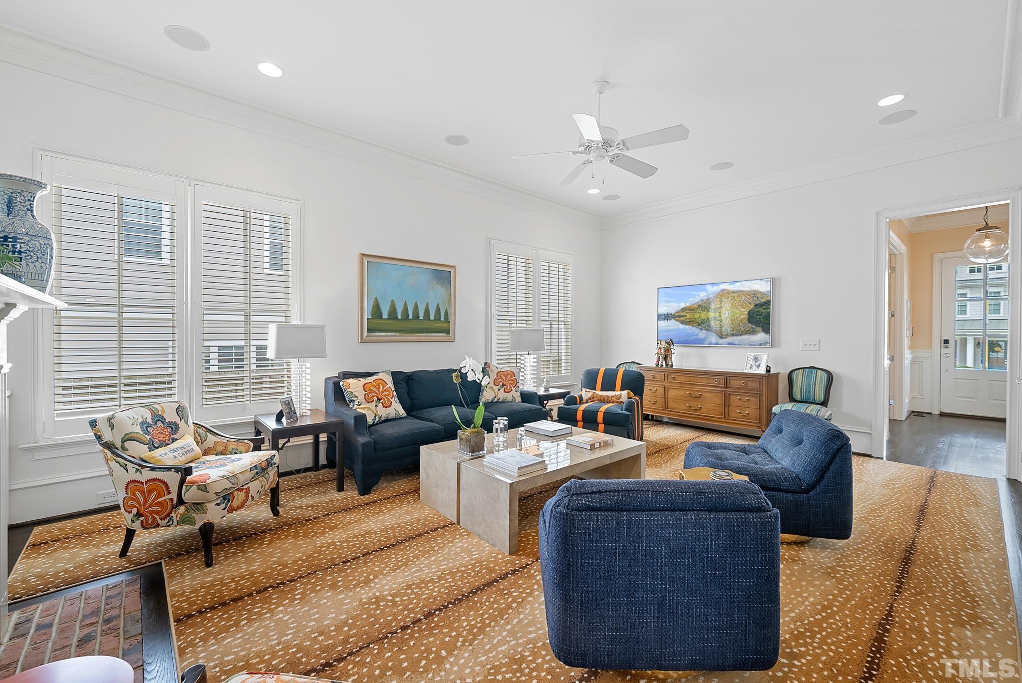 2615 Davis Street Raleigh, NC 27608 - Photo 20 of 55 a living room with furniture and a large window
