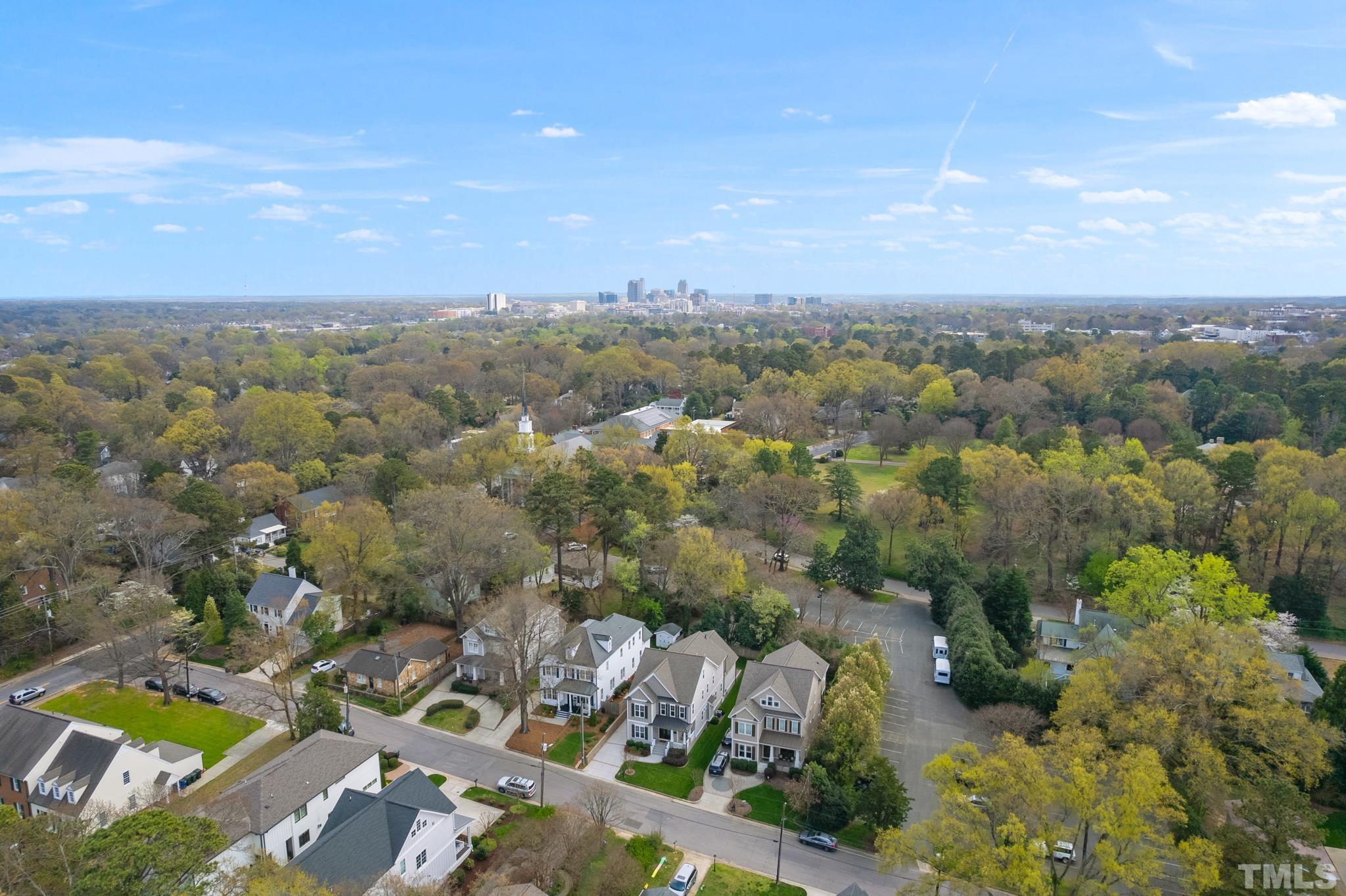 2615 Davis Street Raleigh, NC 27608 - Photo 3 of 55 an aerial view of multiple house