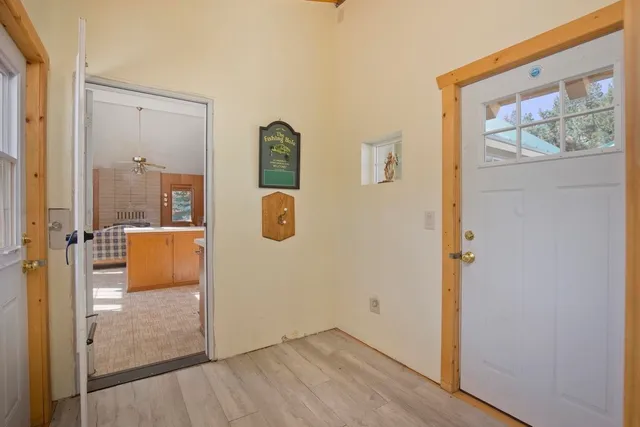 wooden floor in an empty room