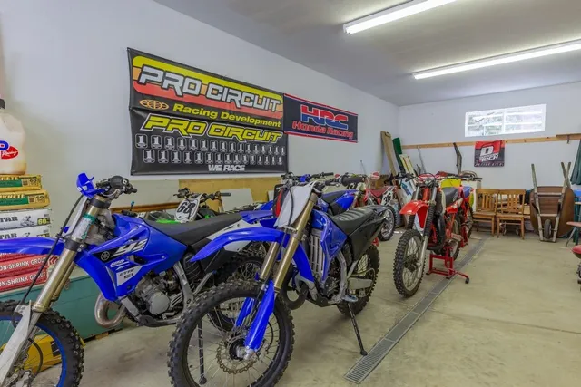 a view of a outdoor space with a car park