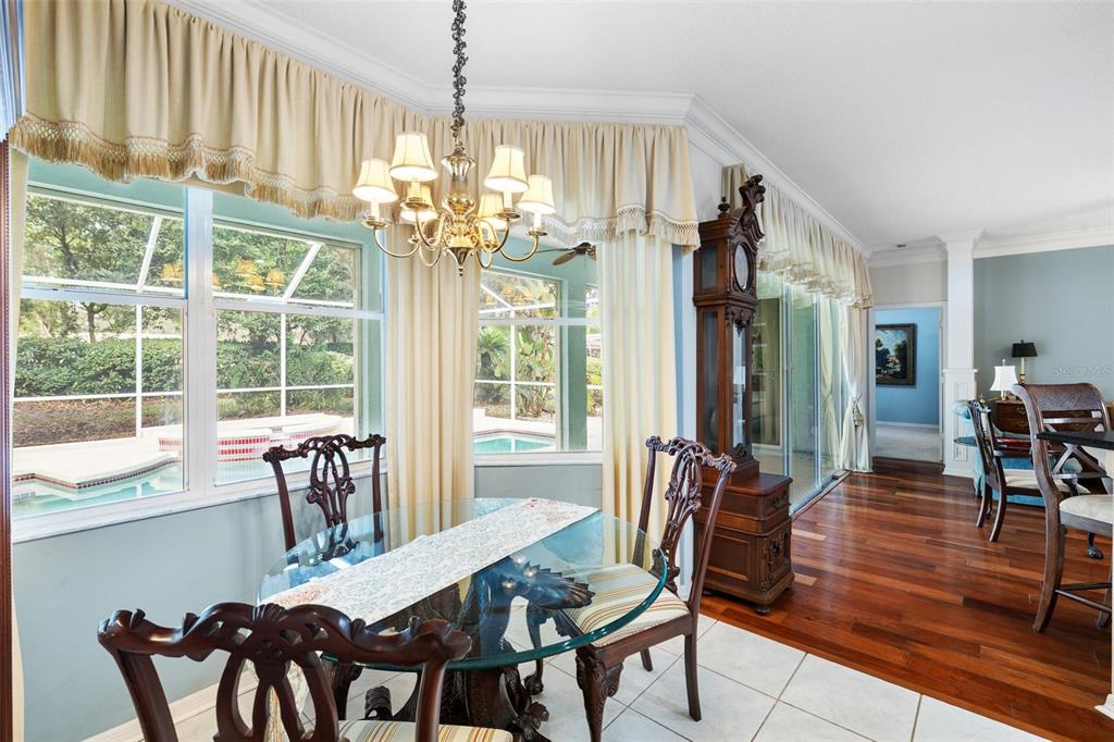 4906 Willow Ridge Terrace Valrico, FL 33596 - Photo 14 of 67 a view of a dining room with furniture window and outside view