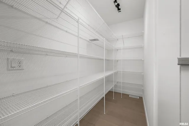 a view of empty room