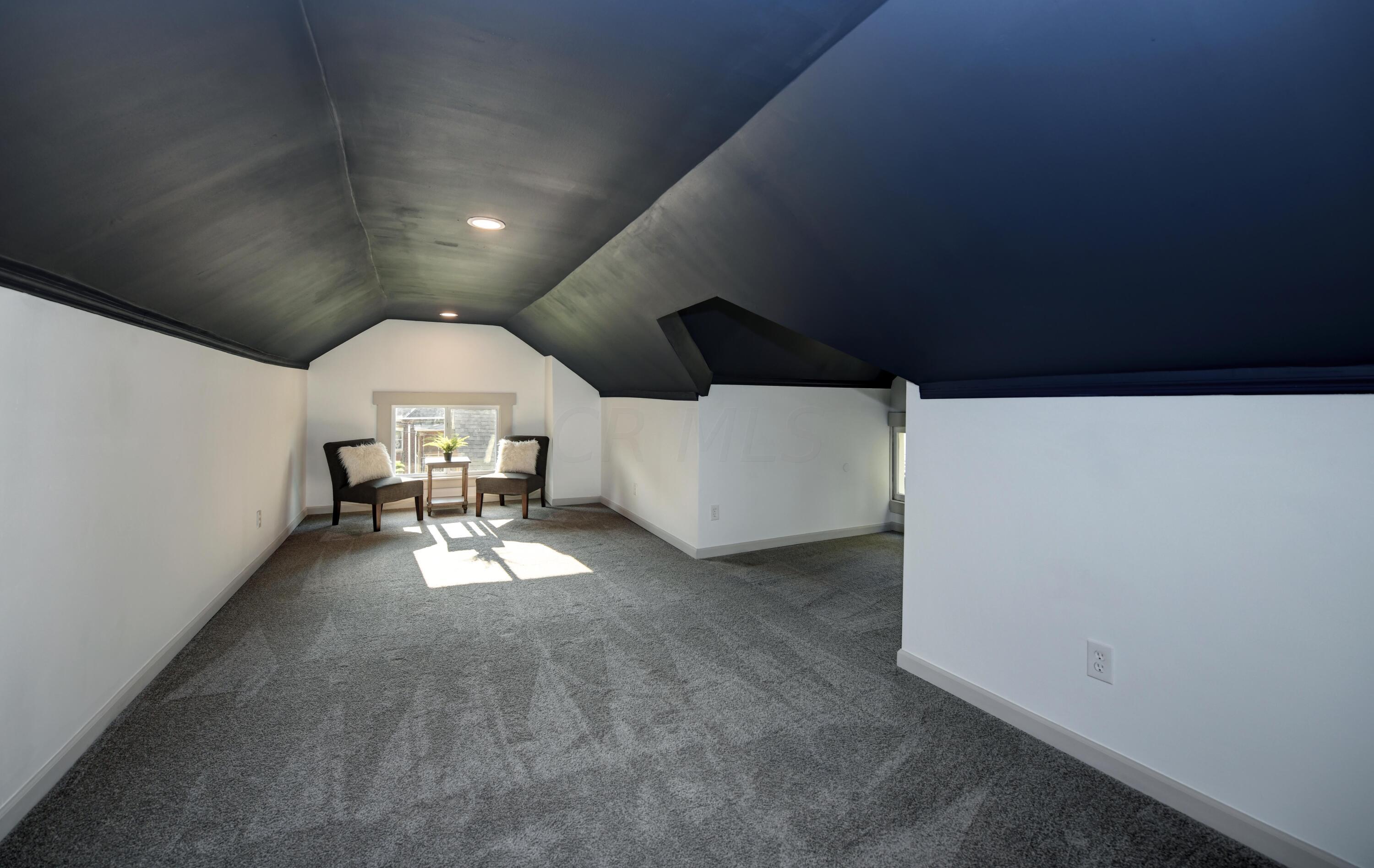 1275 East Fulton Street Columbus, OH 43205 - Photo 29 of 36 Finished Attic