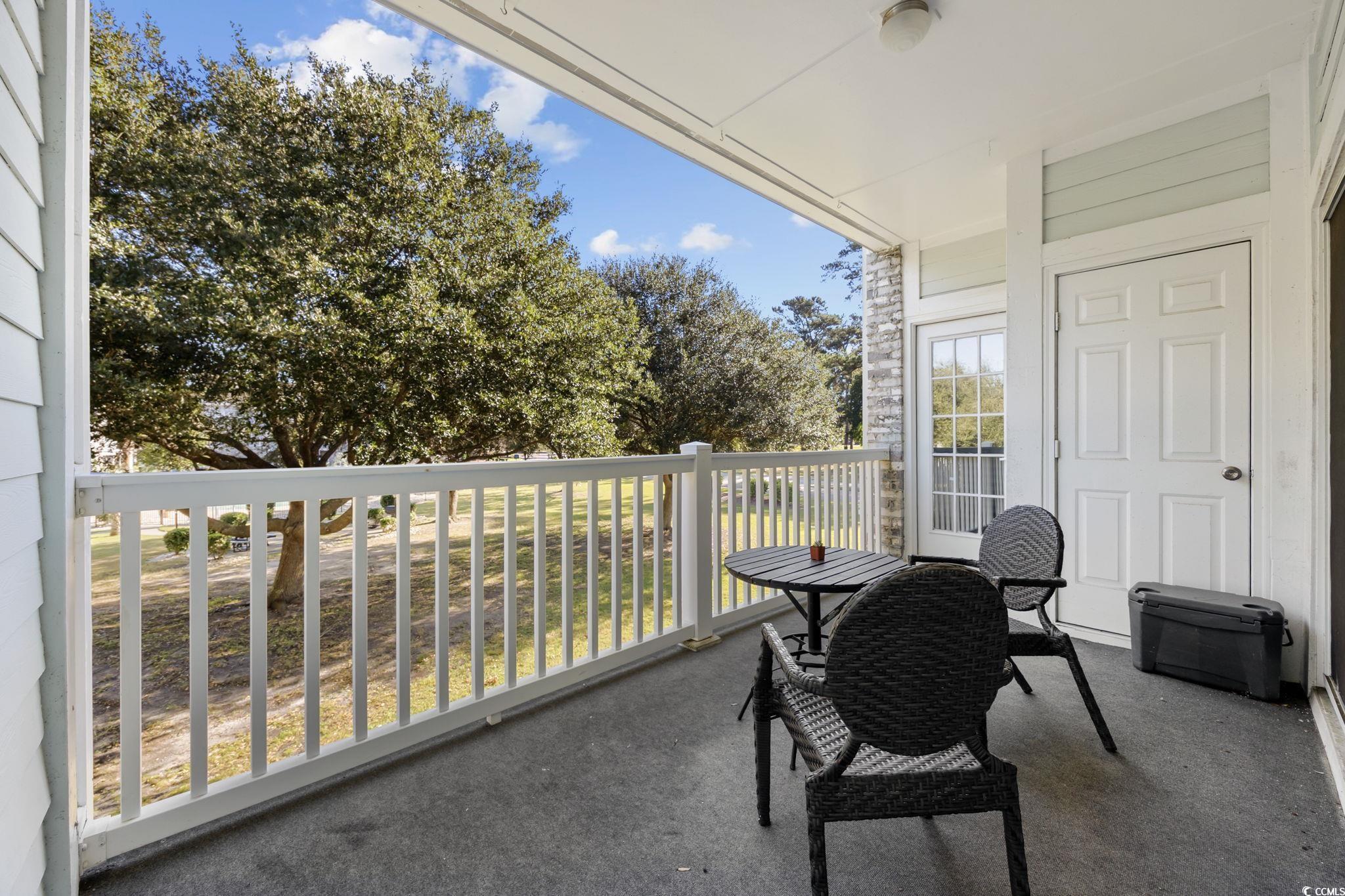 4639 Wild Iris Drive, Unit 203 Myrtle Beach, SC 29577 - Photo 23 of 30 View of balcony