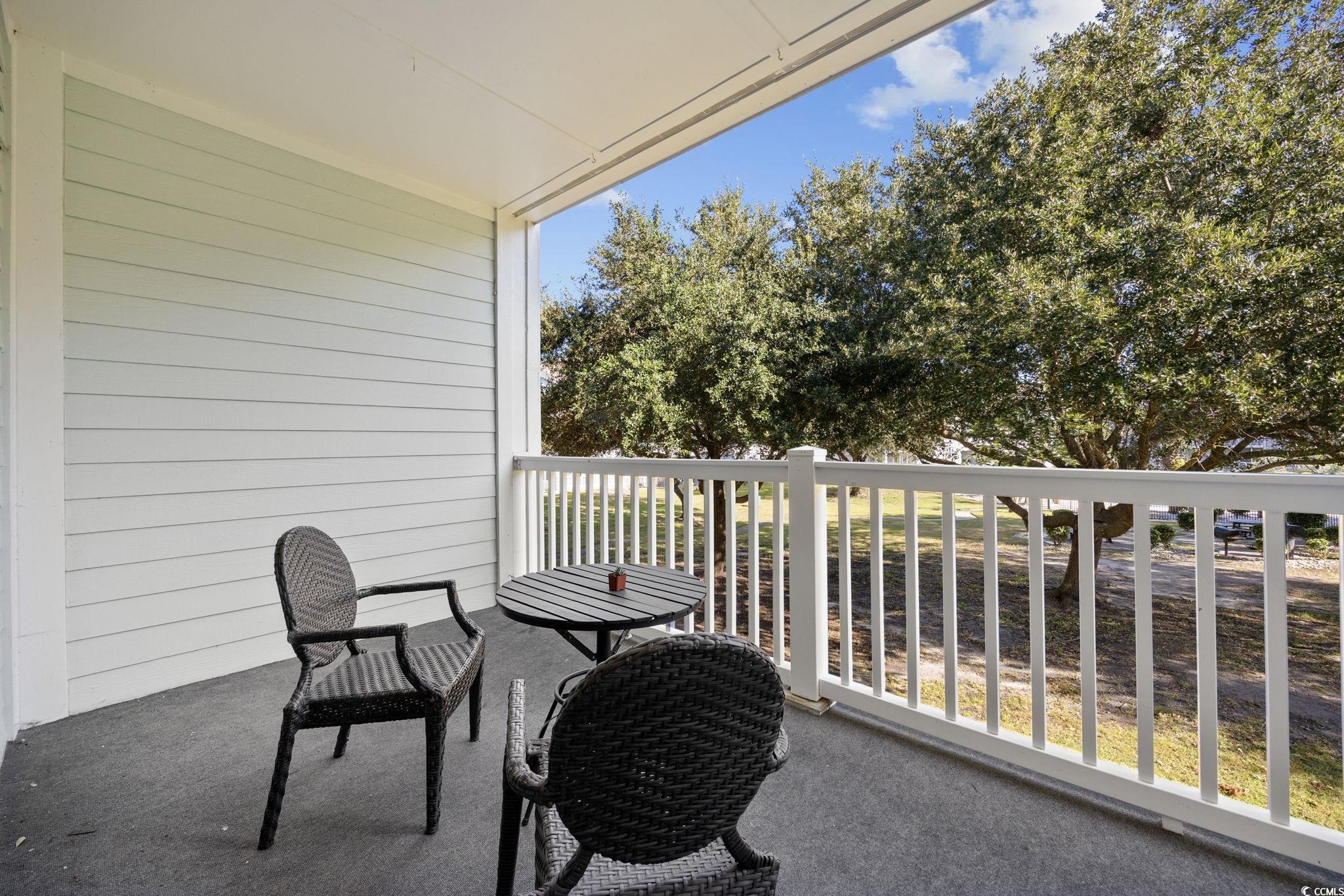 4639 Wild Iris Drive, Unit 203 Myrtle Beach, SC 29577 - Photo 24 of 30 View of balcony