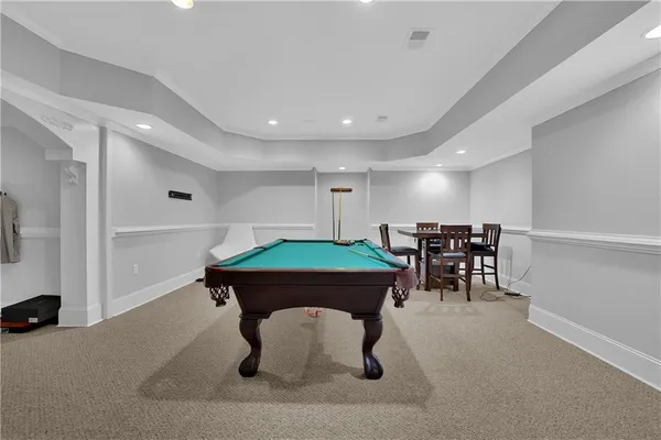 a room with furniture and a window