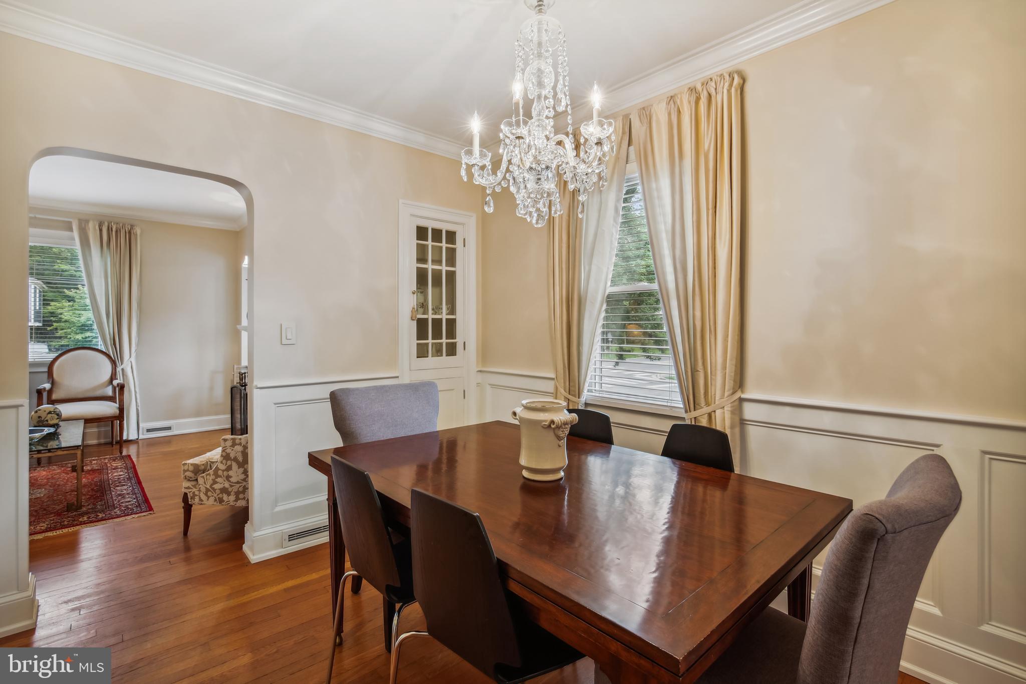 407 Lanark Way Silver Spring, MD 20901 - Photo 11 of 62 Dining room with built-in cabinetry
