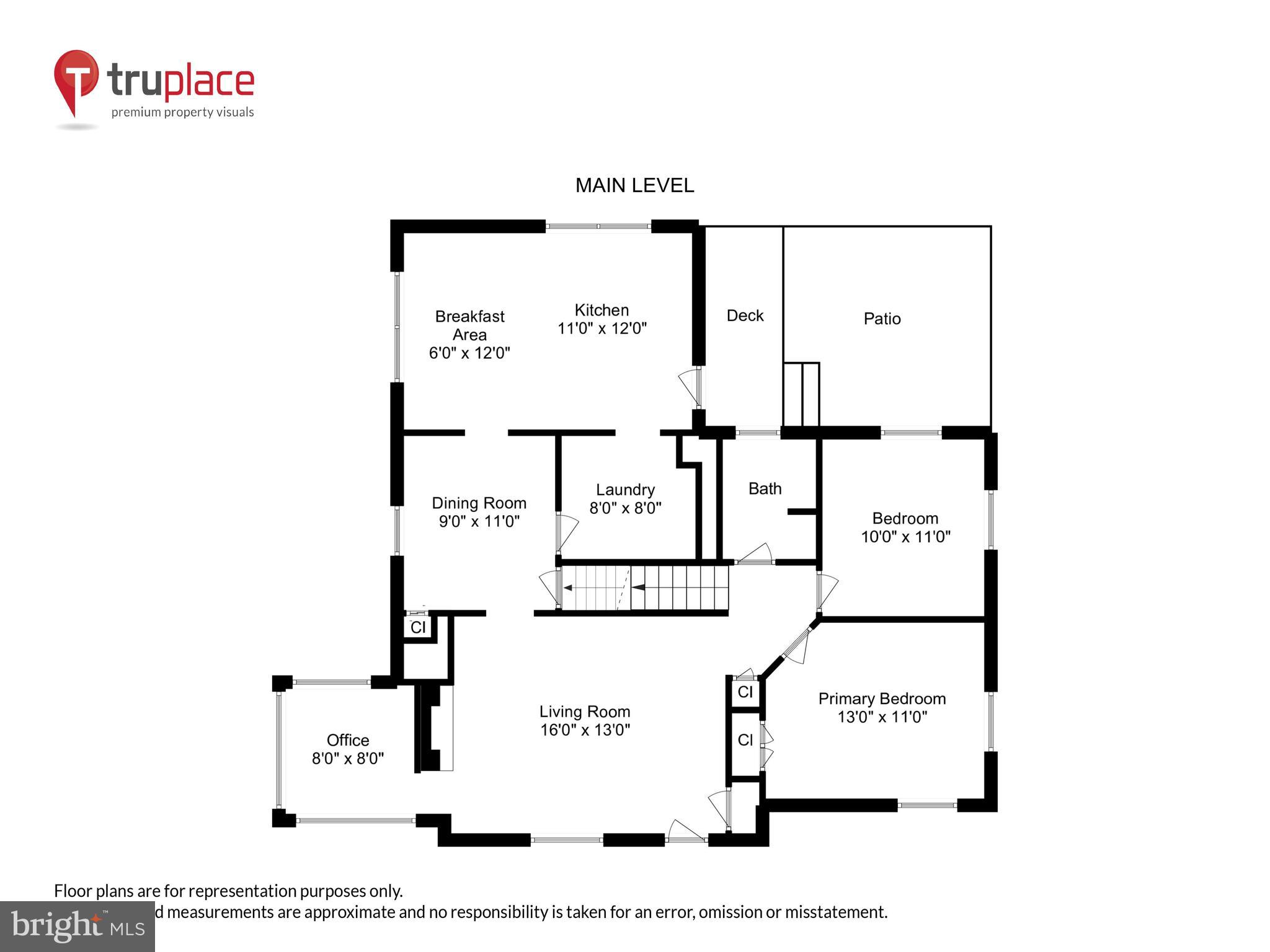 407 Lanark Way Silver Spring, MD 20901 - Photo 60 of 62 Main level floorplan