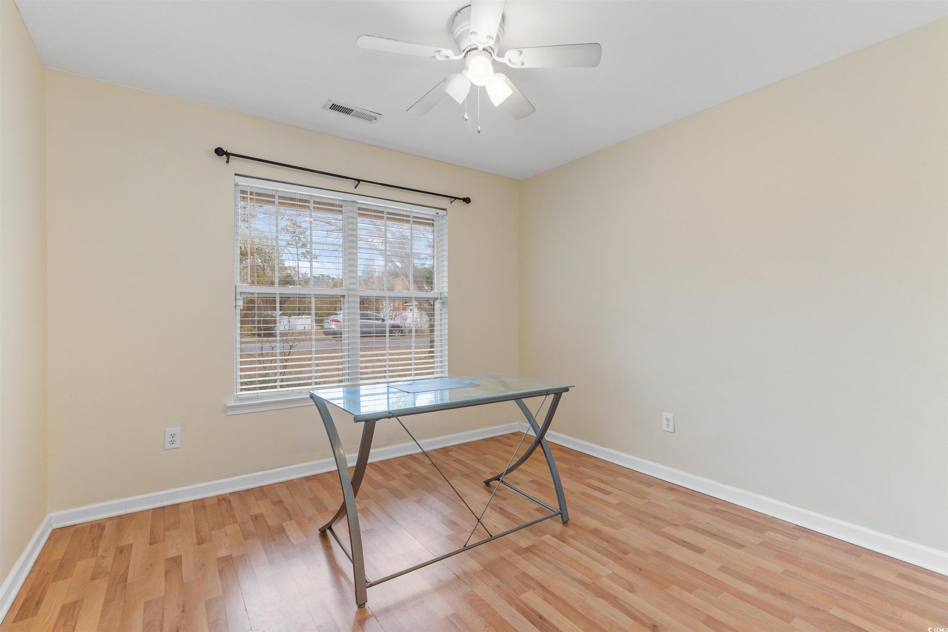 320 Muirfield Road Myrtle Beach, SC 29588 - Photo 32 of 40 Unfurnished office / bedroom with ceiling fan and