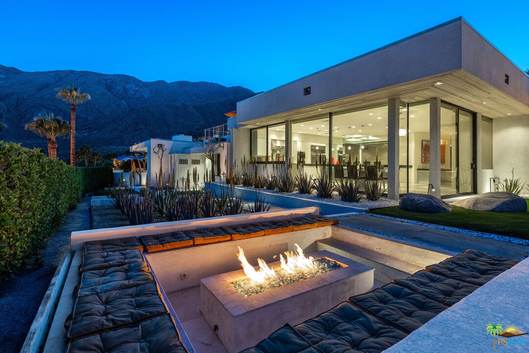 700 West Stevens Road Palm Springs, CA 92262 - Photo 51 of 54 a view of a swimming pool with a patio