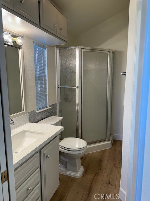 1334 Western Drive San Jacinto, CA 92583 - Photo 13 of 22 a bathroom with a sink a toilet and shower