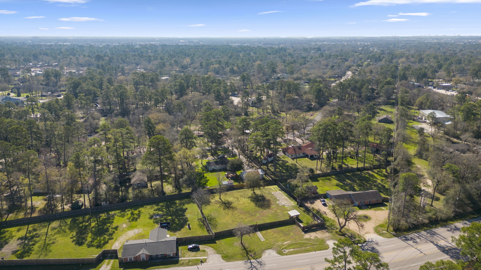 12427 Cypress North Houston Road Cypress, TX 77429 - Photo 3 of 8 an aerial view of residential houses with outdoor space
