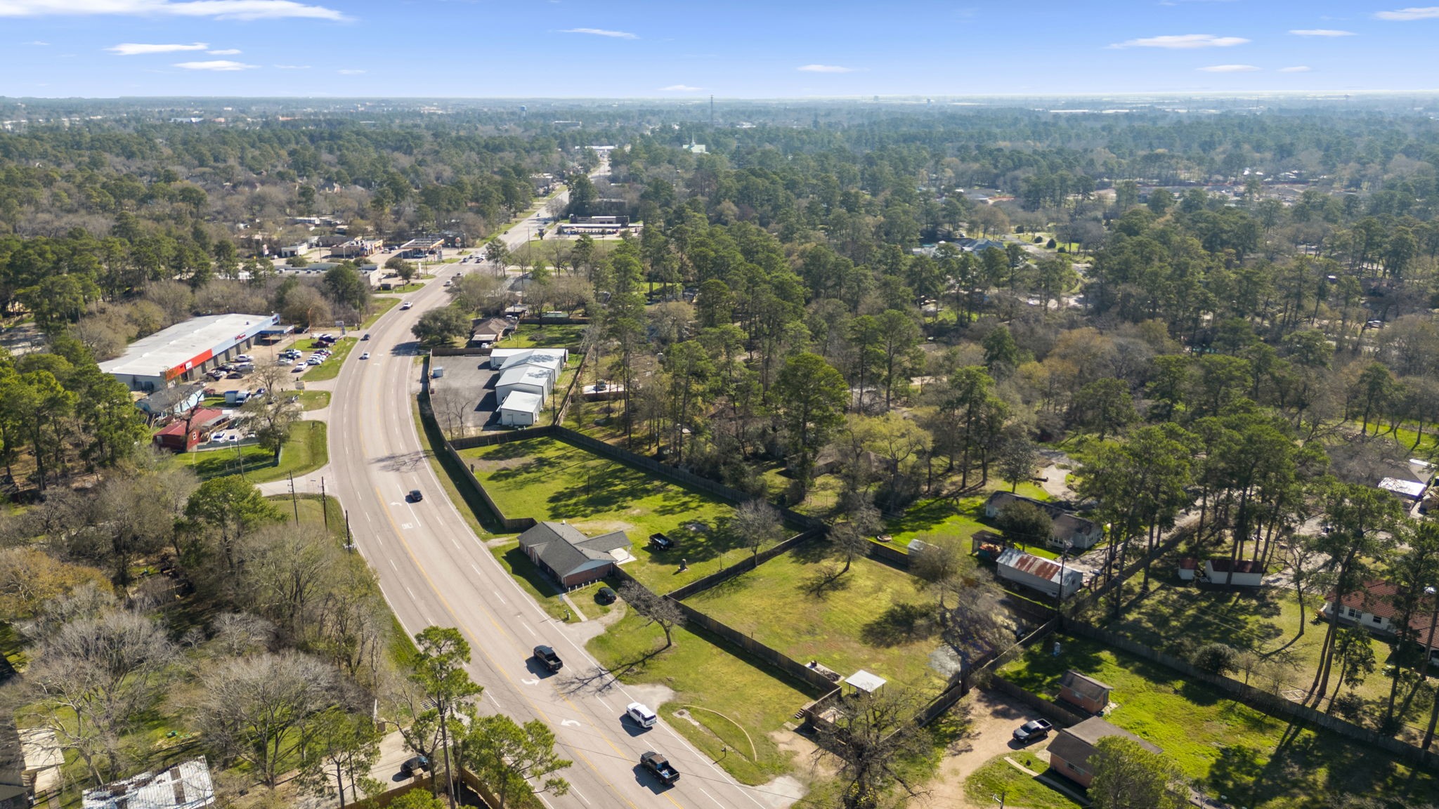 12427 Cypress North Houston Road Cypress, TX 77429 - Photo 4 of 8 an aerial view of residential houses with outdoor space