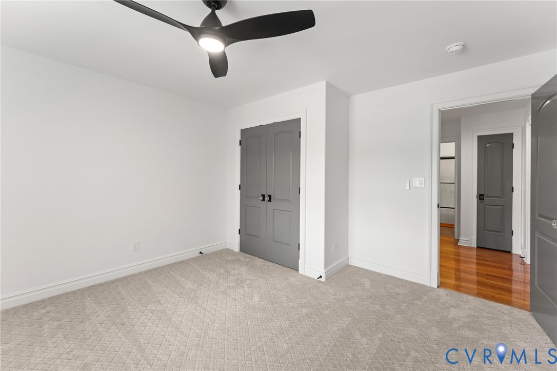 13446 Bradley Bridge Road Chester, VA 23831 - Photo 54 of 98 Second floor bedroom 4 with custom wood closet.