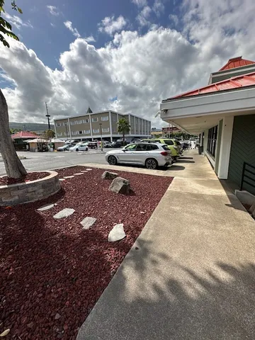 a view of a house with entertaining space