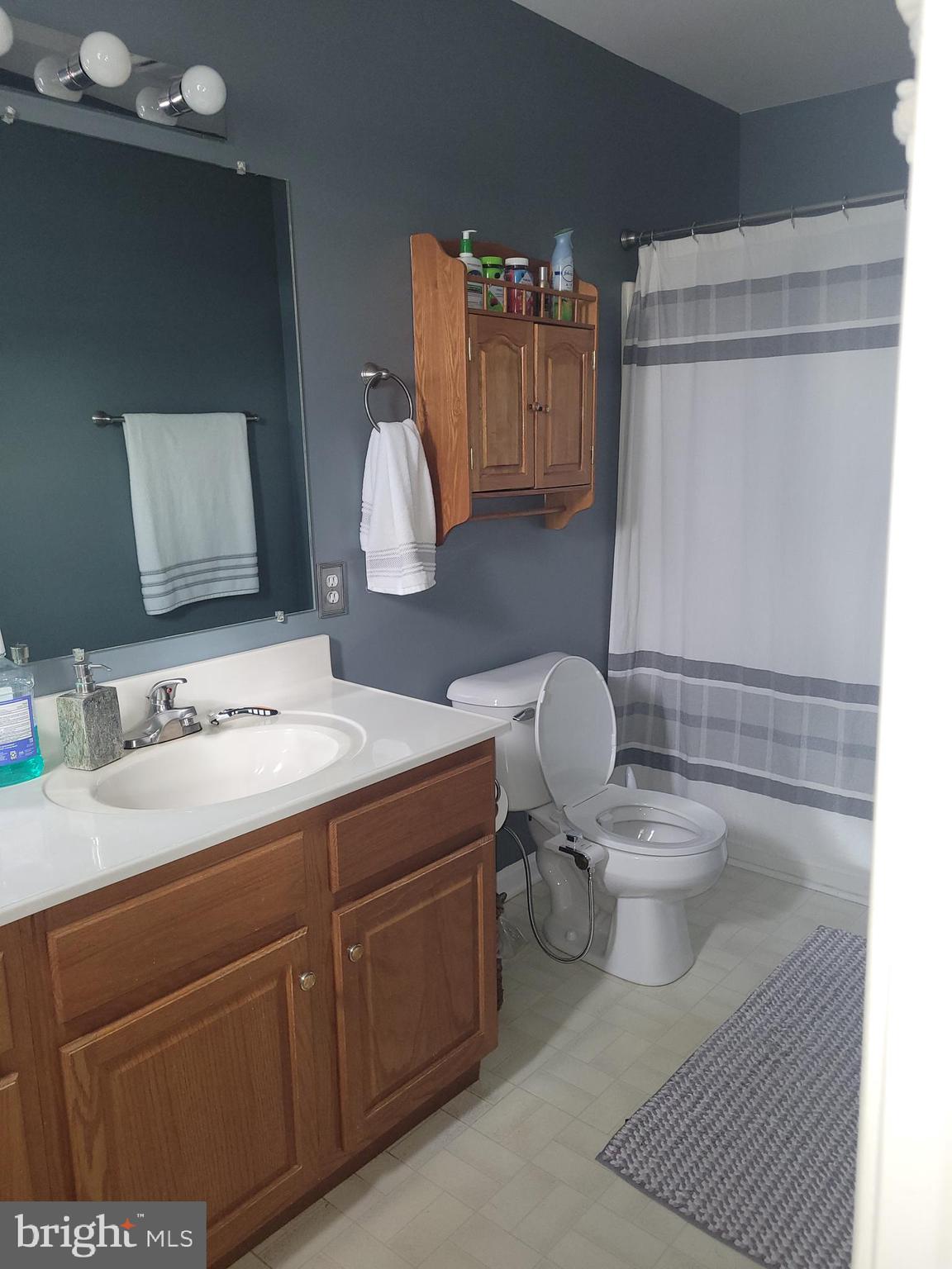 1045 Pond Ridge Drive Harrisburg, PA 17111 - Photo 12 of 25 a bathroom with a toilet sink and mirror