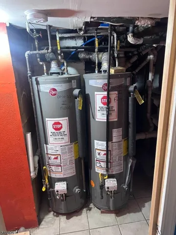 a view of storage and utility room