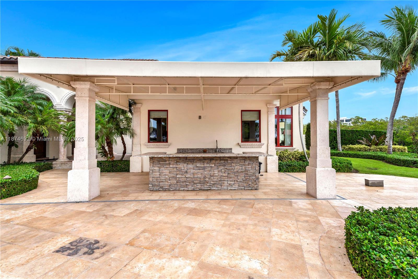 700 47th Street Boca Raton, FL 33431 - Photo 35 of 73 a view of a house with palm tree in front of it