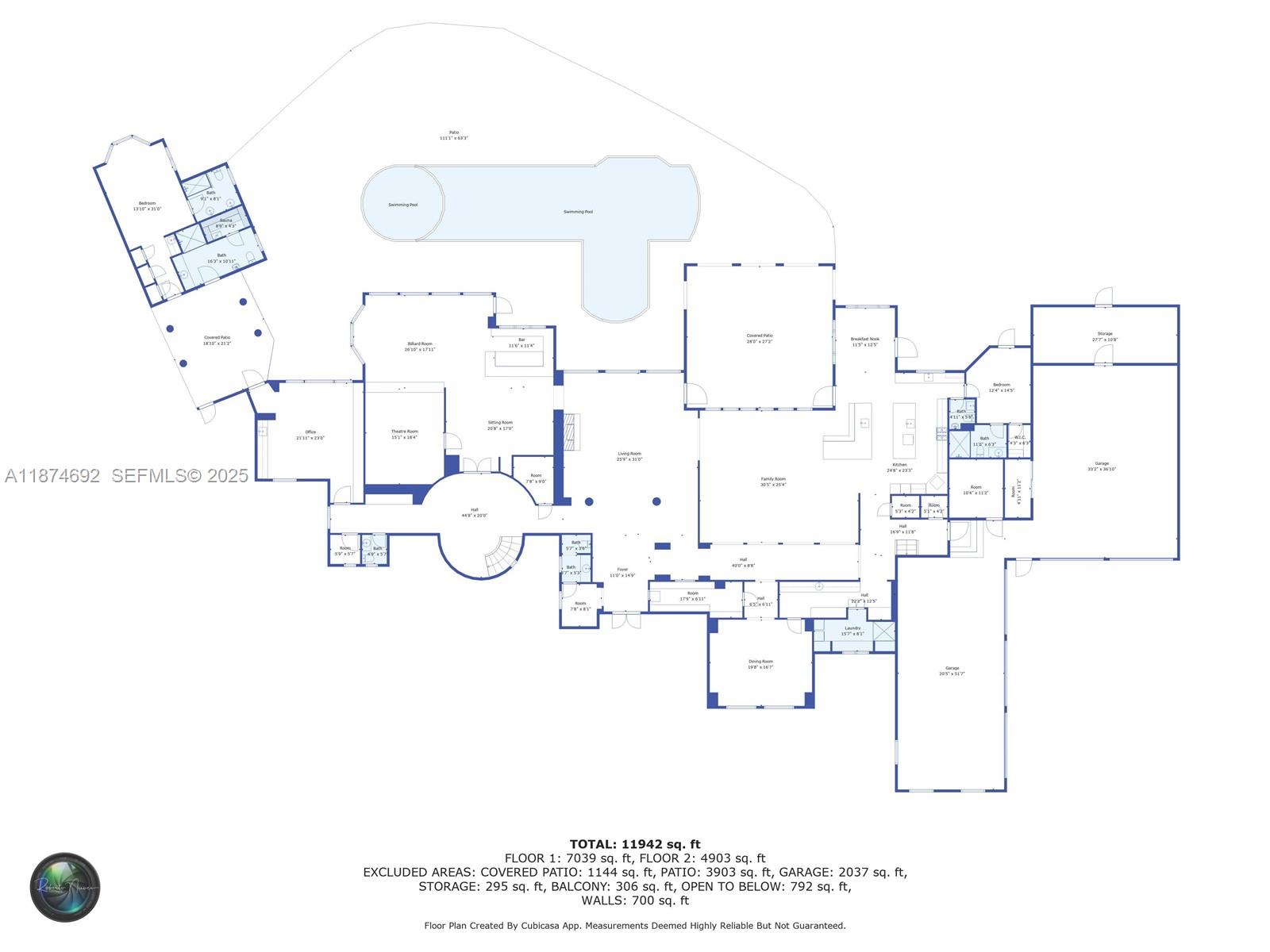 700 47th Street Boca Raton, FL 33431 - Photo 71 of 73 Dimensions per plans