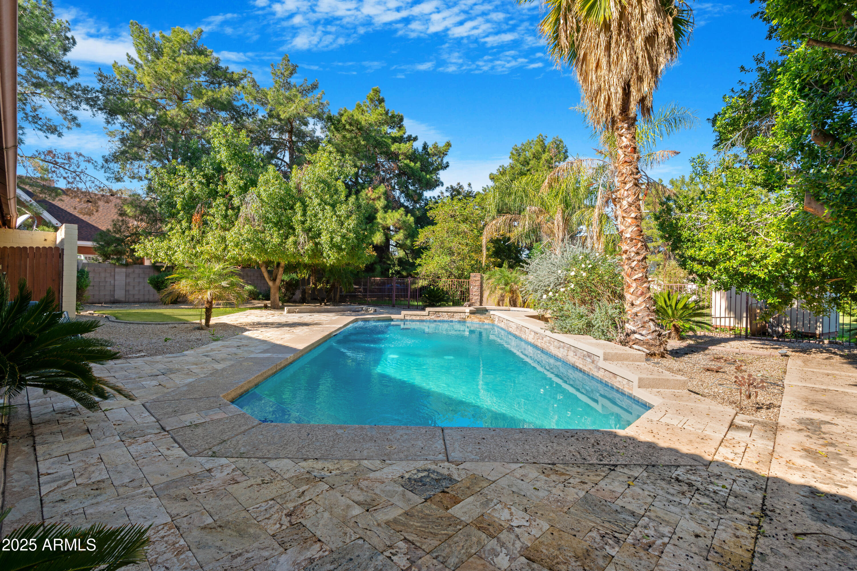3152 East Irwin Avenue Mesa, AZ 85204 - Photo 32 of 39 a view of outdoor space with garden and trees