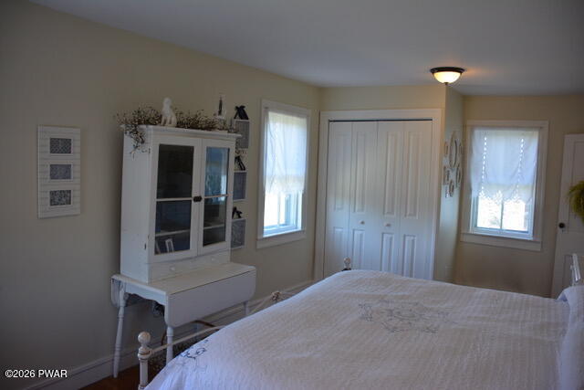 127 Valleyview Road Greentown, PA 18426 - Photo 12 of 66 a bedroom with a bed and a window