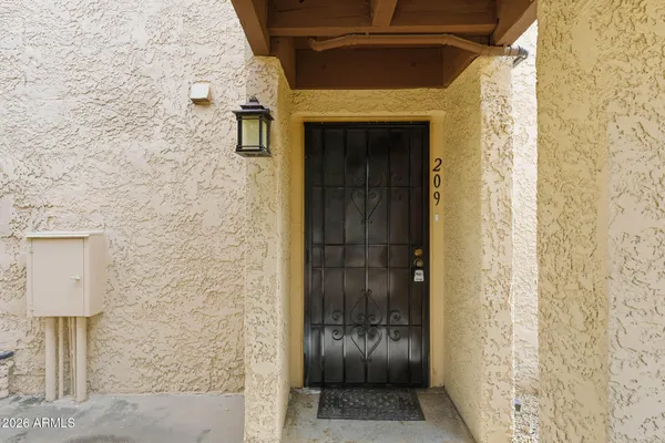 a view of a porch