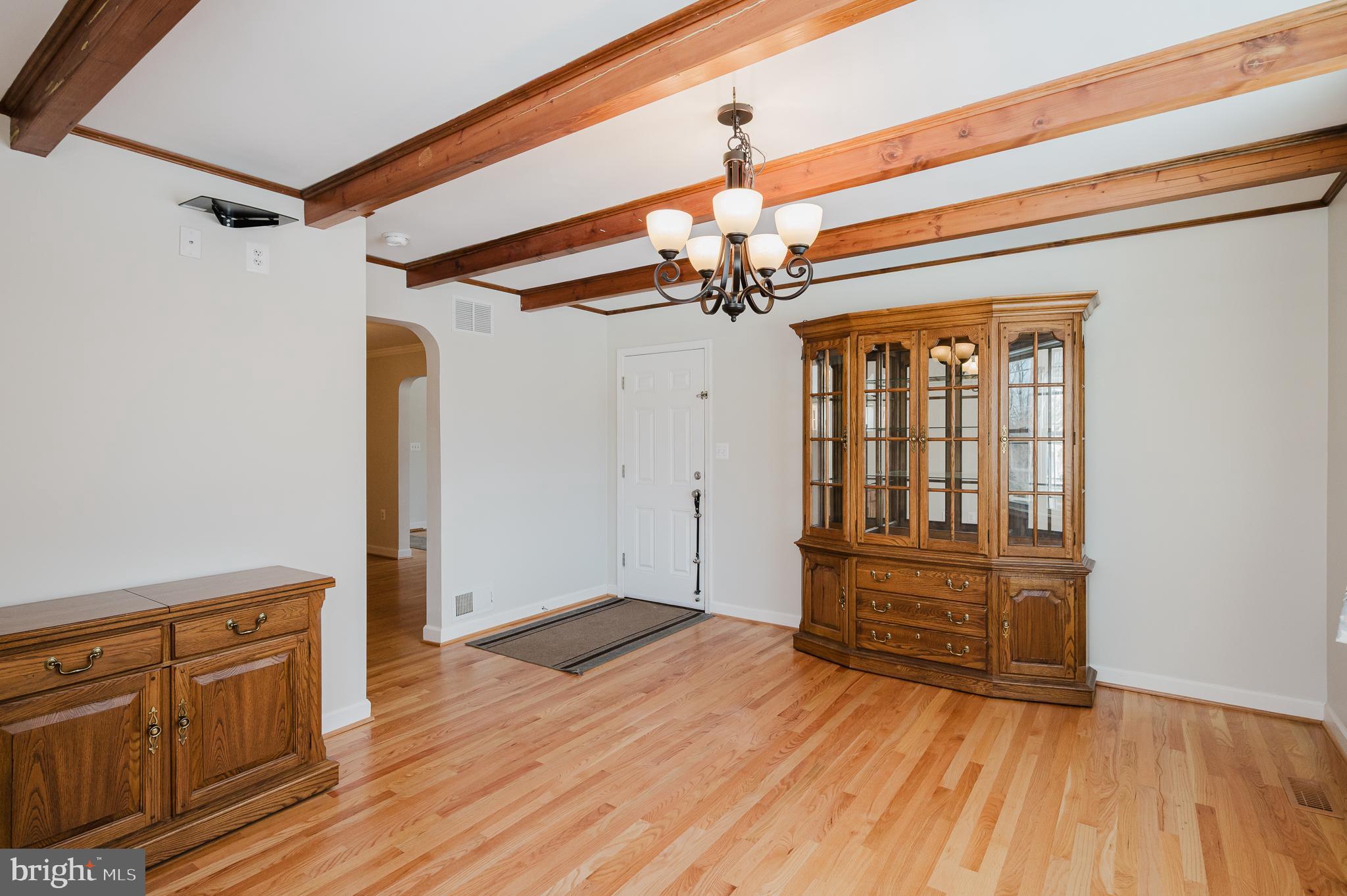 2210 Pleasantville Road Fallston, MD 21047 - Photo 11 of 56 a view of empty room with wooden floor and fan