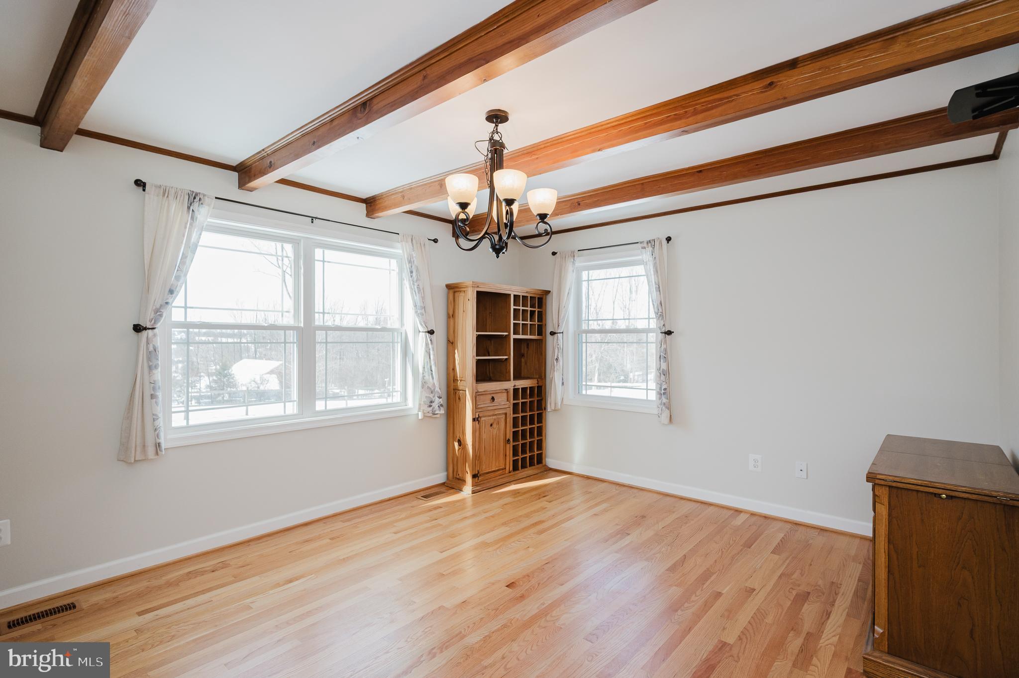 2210 Pleasantville Road Fallston, MD 21047 - Photo 10 of 56 a view of empty room with wooden floor and fan