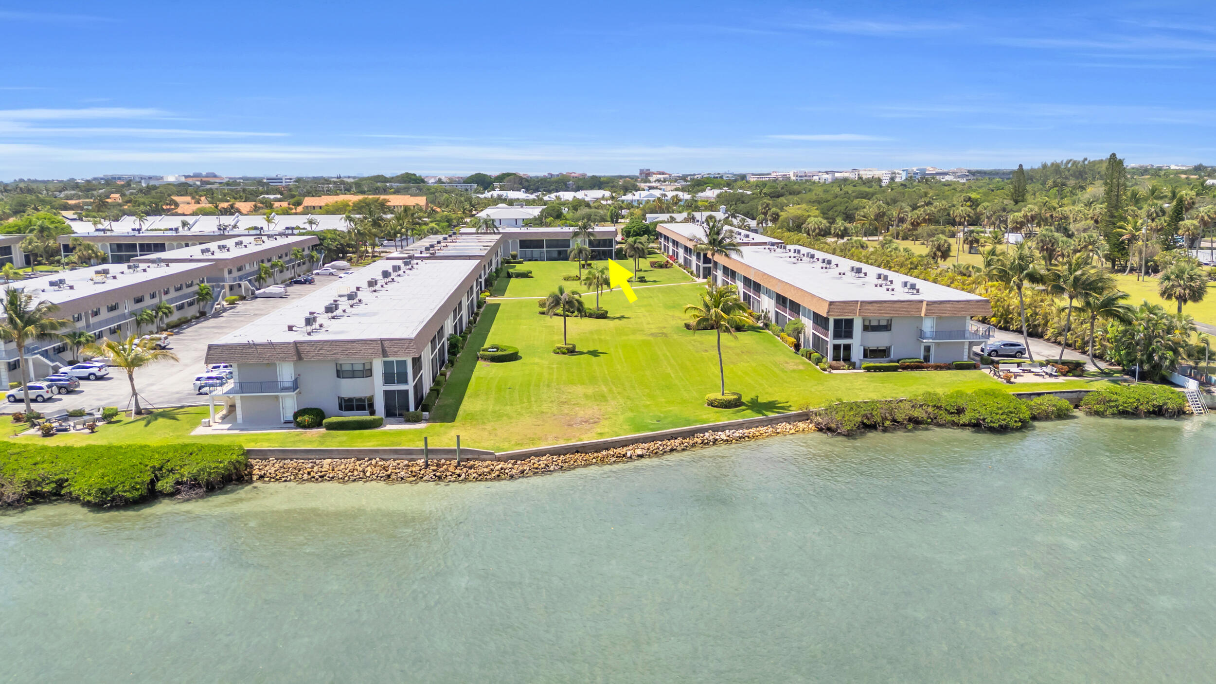755 Saturn Street, Unit G101 Jupiter, FL 33477 - Photo 18 of 31 an aerial view of residential houses with outdoor space and street view