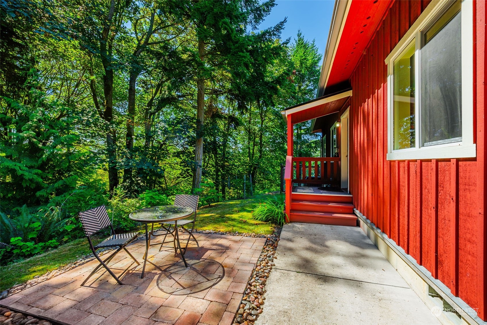 702 Sugar Hill Road Port Hadlock, WA 98339 - Photo 27 of 40 a view of two chairs in a patio