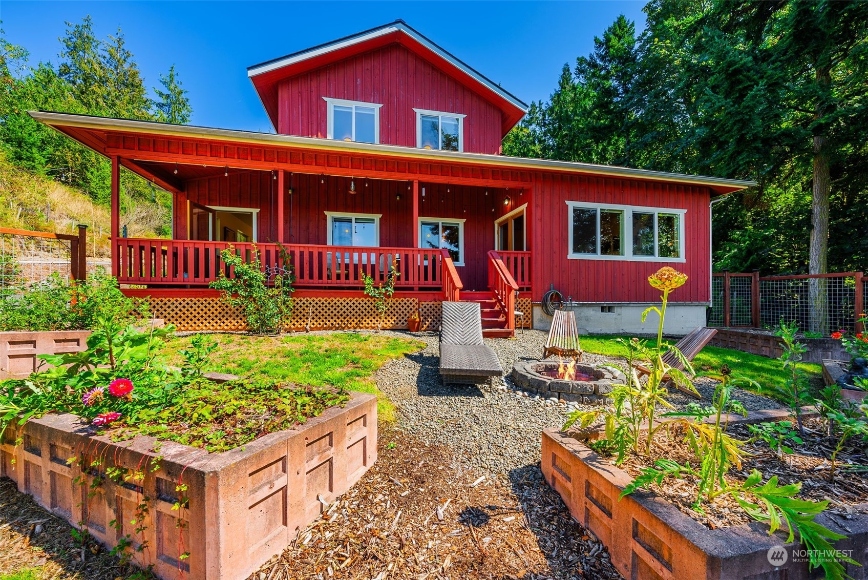 702 Sugar Hill Road Port Hadlock, WA 98339 - Photo 6 of 40 front view of a house with a yard