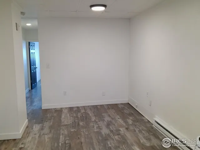 wooden floor in an empty room