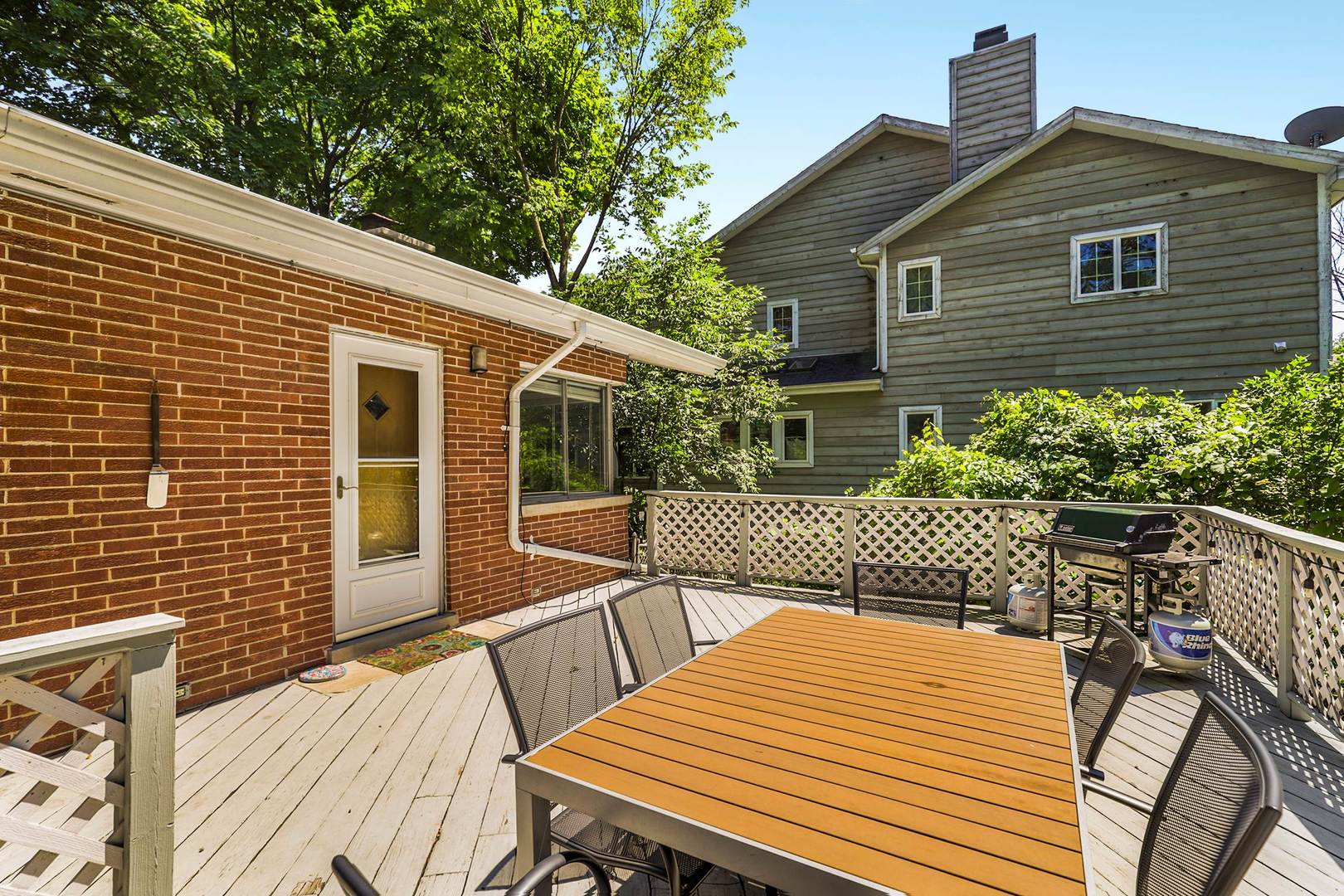 3906 Wolf Road Western Springs, IL 60558 - Photo 29 of 33 a view of a patio with wooden floor