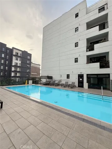 a view of building with outdoor space