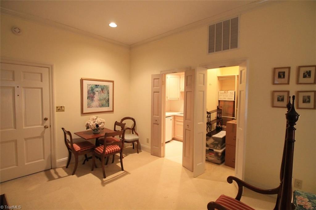 1415 Heathcliff Road High Point, NC 27262 - Photo 23 of 29 Kitchenette, walk-in closet and full bath in the Guest Quarters.