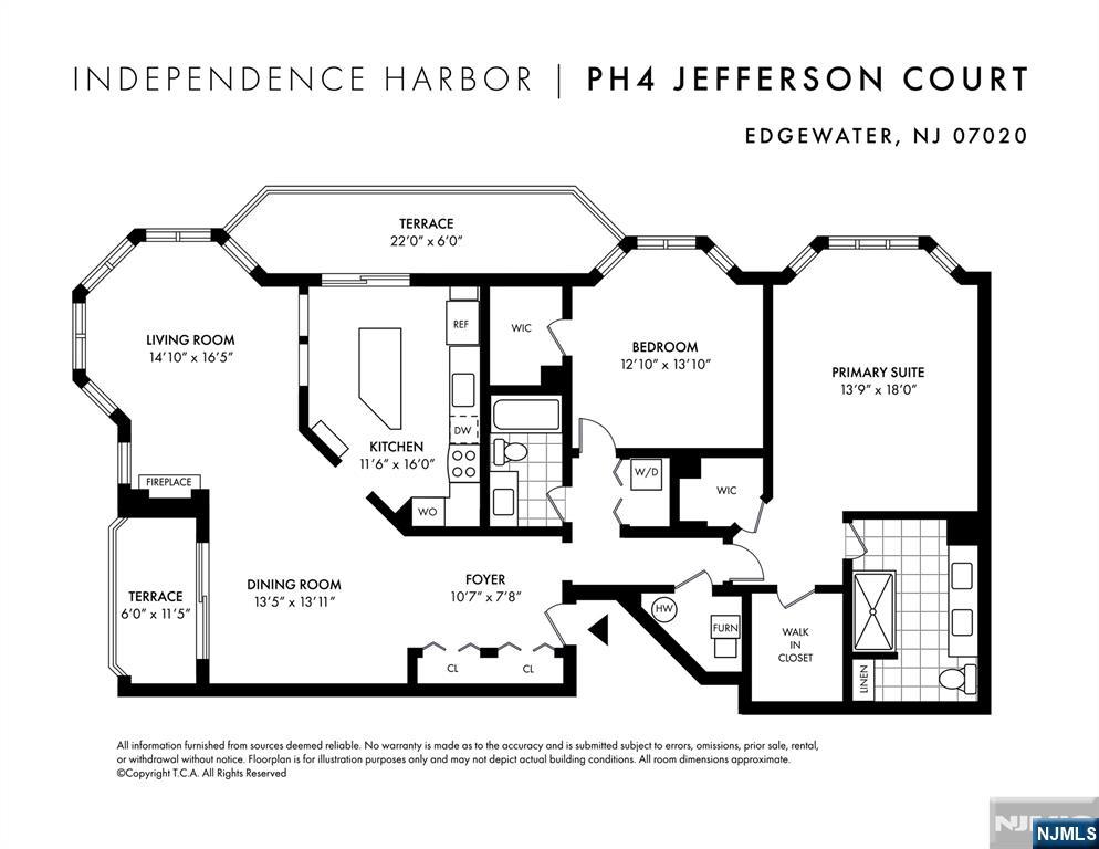 404 Jefferson Court, Unit PH4 Edgewater, NJ 07020 - Photo 3 of 29